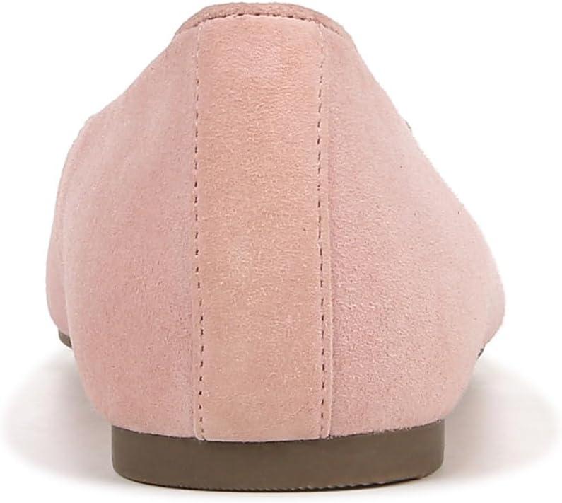 imageVionic Womens Klara Ballet Flat Cameo Rose LeatherPeach Suede