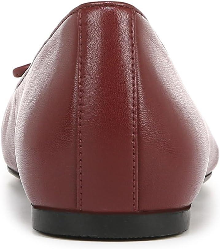 imageVionic Womens Klara Ballet Flat Cameo Rose LeatherSyrah Burgundy Leather
