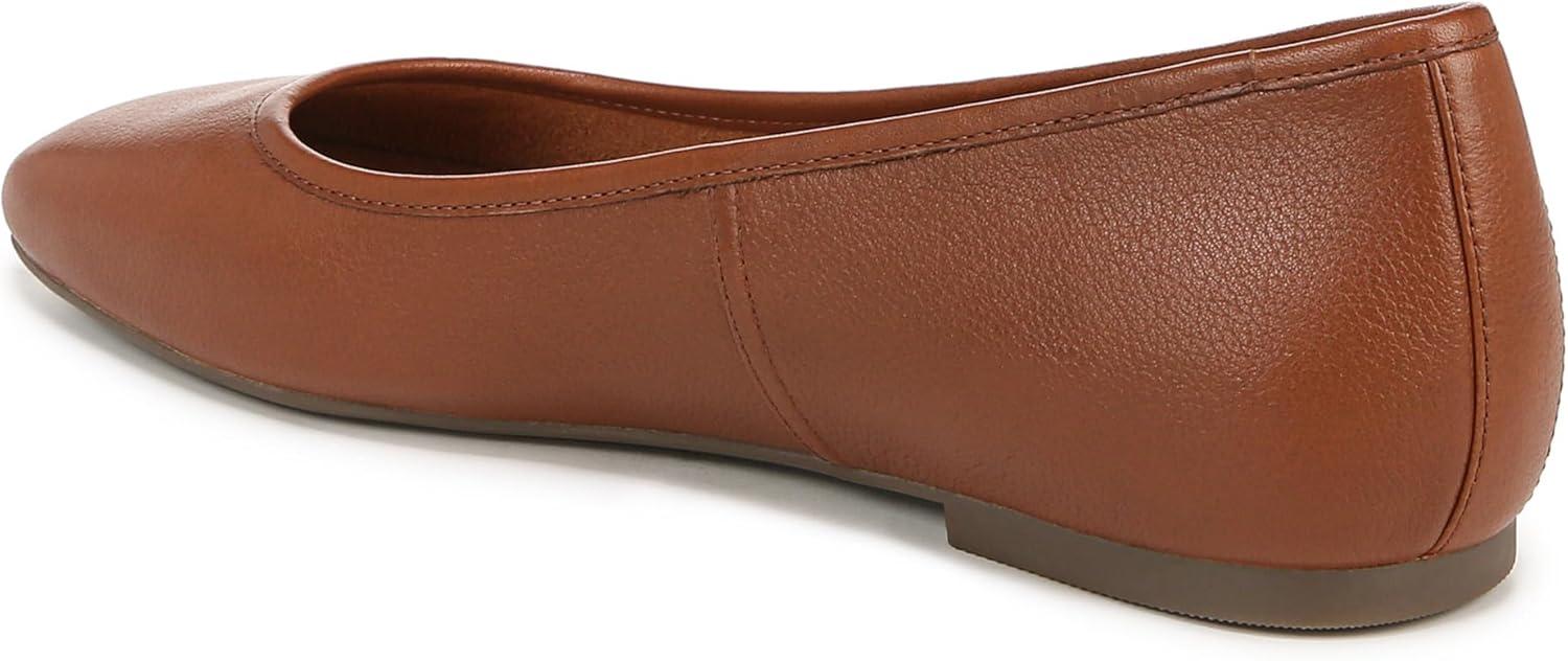 imageVionic Womens Orinda Ballet FlatTan Brown Leather