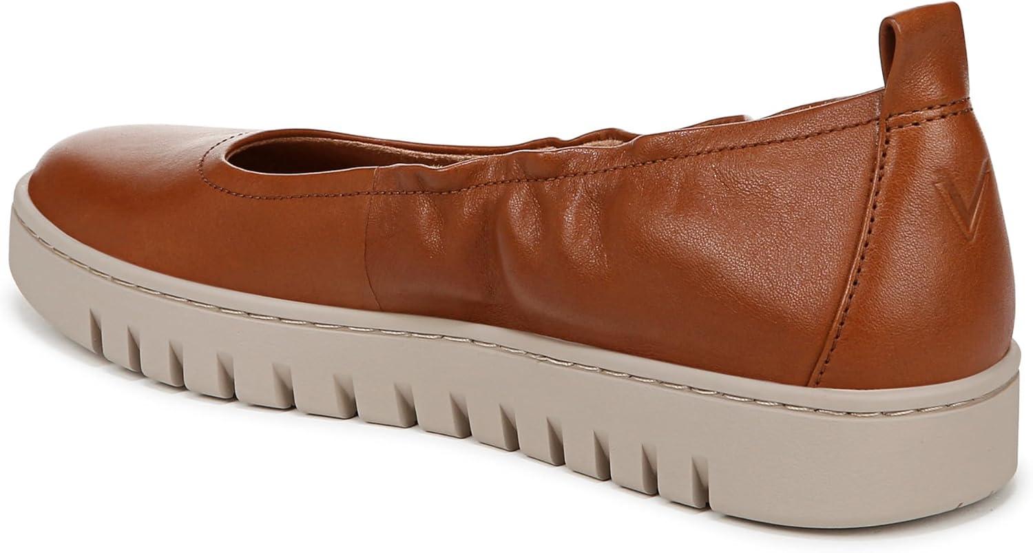 imageVionic Womens Uptown Ballet SliponsTan Leather