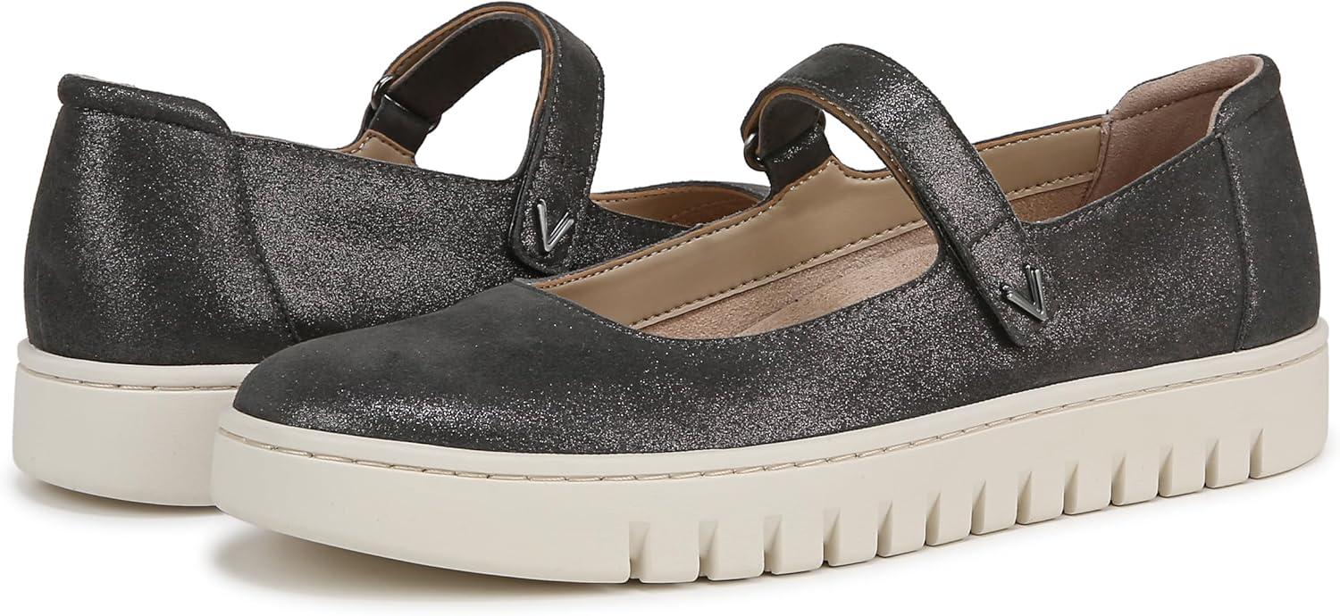 imageVionic Womens Uptown Mary JaneSilver Suede