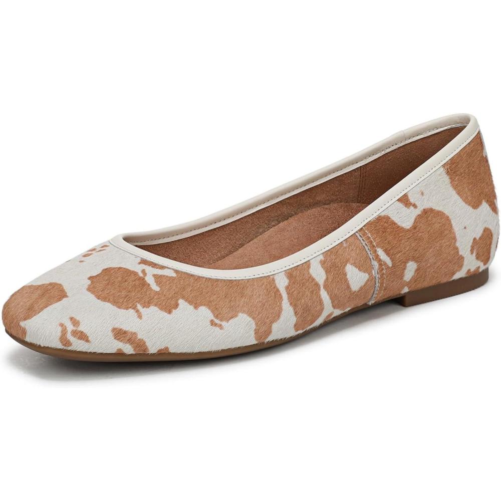 imageVionic Womens Orinda Ballet FlatBrown Multi Calf Hair