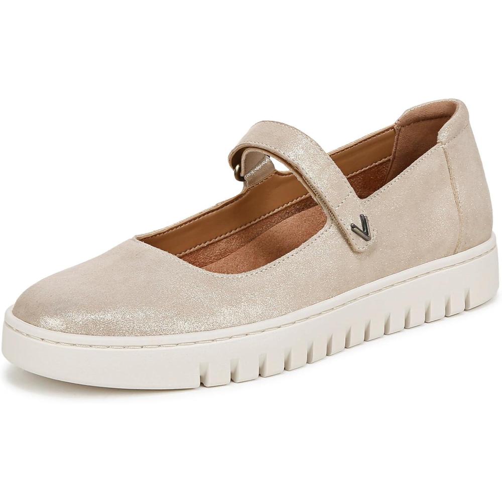 imageVionic Womens Uptown Mary JaneGold Suede