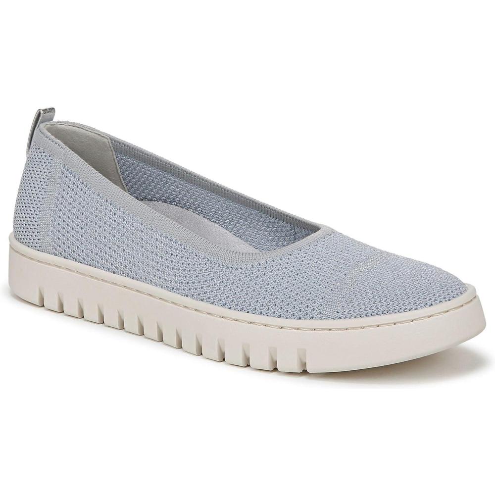 imageVionic Womens Uptown Skimmer Knit SliponsBlue MistSilver Knit Fabric