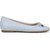 Vionic Women’s Klara Ballet Flat, Cameo Rose Leather(Blue Mist Leather)