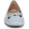 Vionic Women’s Klara Ballet Flat, Cameo Rose Leather(Blue Mist Leather)