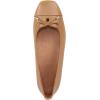 Vionic Women’s Klara Ballet Flat, Cameo Rose Leather(Camel Leather)