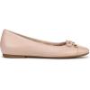 Vionic Women’s Klara Ballet Flat, Cameo Rose Leather(Cameo Rose Leather)