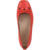 Vionic Women’s Klara Ballet Flat, Cameo Rose Leather(Cherry Tomato Leather)