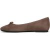 Vionic Women’s Klara Ballet Flat, Cameo Rose Leather(Driftwood Suede)