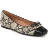 Vionic Women’s Klara Ballet Flat, Cameo Rose Leather(Ivory Multi Leather)