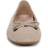 Vionic Women’s Klara Ballet Flat, Cameo Rose Leather(Lucid Beige Croc Sde)
