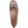 Vionic Women’s Klara Ballet Flat, Cameo Rose Leather(Magnolia Dusk Grey Leather)