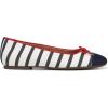 Vionic Women’s Klara Ballet Flat, Cameo Rose Leather(Navy Suede)