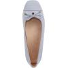 Vionic Women’s Klara Ballet Flat, Cameo Rose Leather(Skyway Blue Suede)