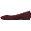 Vionic Women’s Orinda Ballet Flat(Cherry Jubilee Suede)