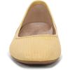 Vionic Women’s Orinda Ballet Flat(Cornsilk Yellow Sde)