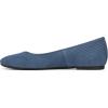Vionic Women’s Orinda Ballet Flat(Dark Denim Suede)