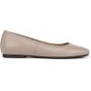 Vionic Women’s Orinda Ballet Flat(Putty Beige Leather)