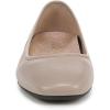 Vionic Women’s Orinda Ballet Flat(Putty Beige Leather)