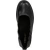 Vionic Womens Uptown Ballet Slip-ons(Black Leather)