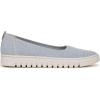 Vionic Womens Uptown Skimmer Knit Slip-ons(Blue Mist/Silver Knit Fabric)