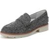 Vionic Womens Cleo Loafer(Slate Grey Multi Knit)