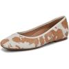 Vionic Women’s Orinda Ballet Flat(Brown Multi Calf Hair)