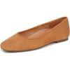 Vionic Women’s Orinda Ballet Flat(Camel Suede)