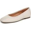 Vionic Women’s Orinda Ballet Flat(Cream Nappa Leather)