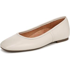 Vionic Women’s Orinda Ballet Flat(Cream Nappa Leather)