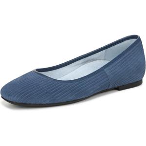 Vionic Women’s Orinda Ballet Flat(Dark Denim Suede)