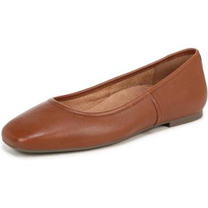 Vionic Women’s Orinda Ballet Flat(Tan Brown Suede)