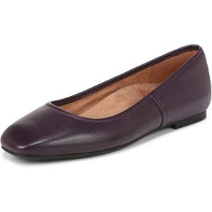 Vionic Women’s Orinda Ballet Flat(Winter Plum Purple Leather)