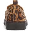 Vionic Womens Uptown Loafer Tan Leopard Suede