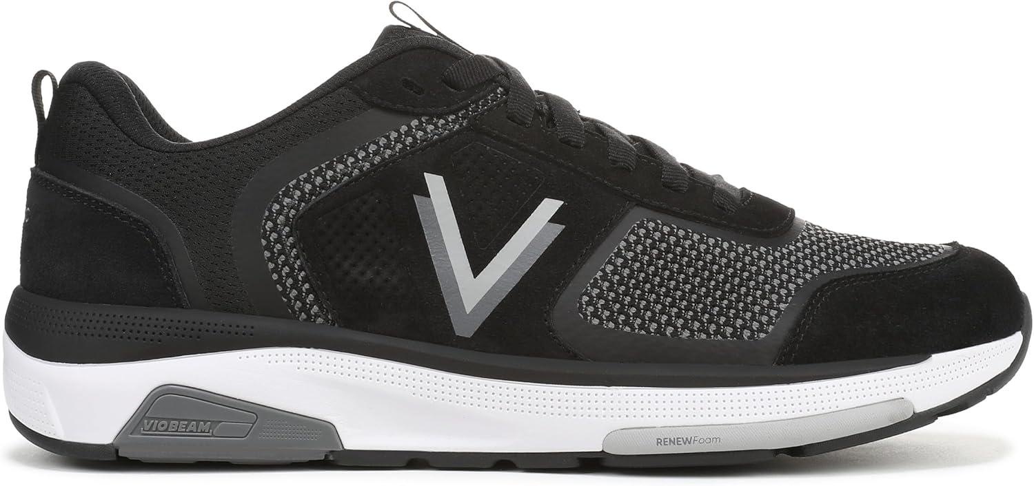 image:imageVionic Mens Walk Strider KnitBlack KnitSuede