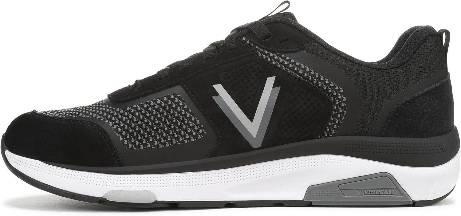 image:imageVionic Mens Walk Strider KnitBlack KnitSuede