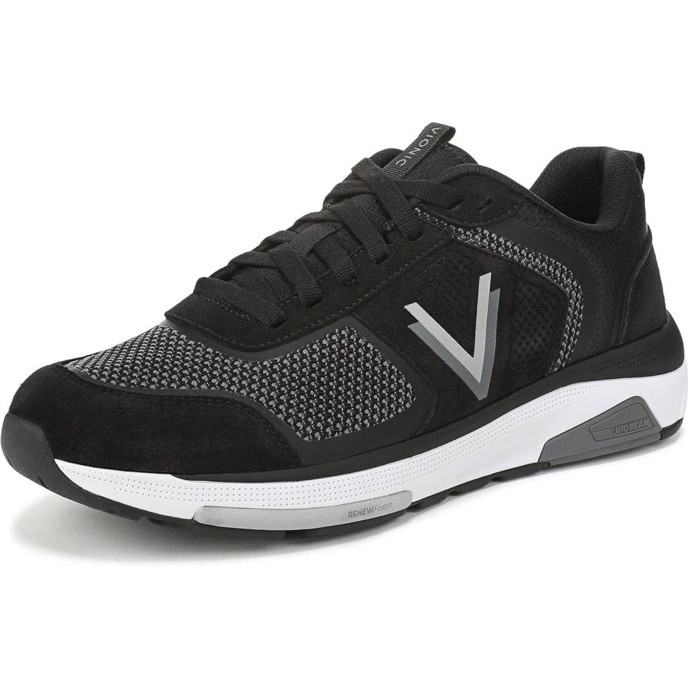 image:imageVionic Mens Walk Strider KnitBlack KnitSuede