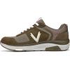Vionic Men’s Walk Strider Knit(Dark Olive Knit/Suede)