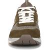 Vionic Men’s Walk Strider Knit(Dark Olive Knit/Suede)