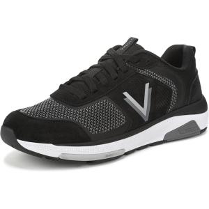 Vionic Men’s Walk Strider Knit(Black Knit/Suede)