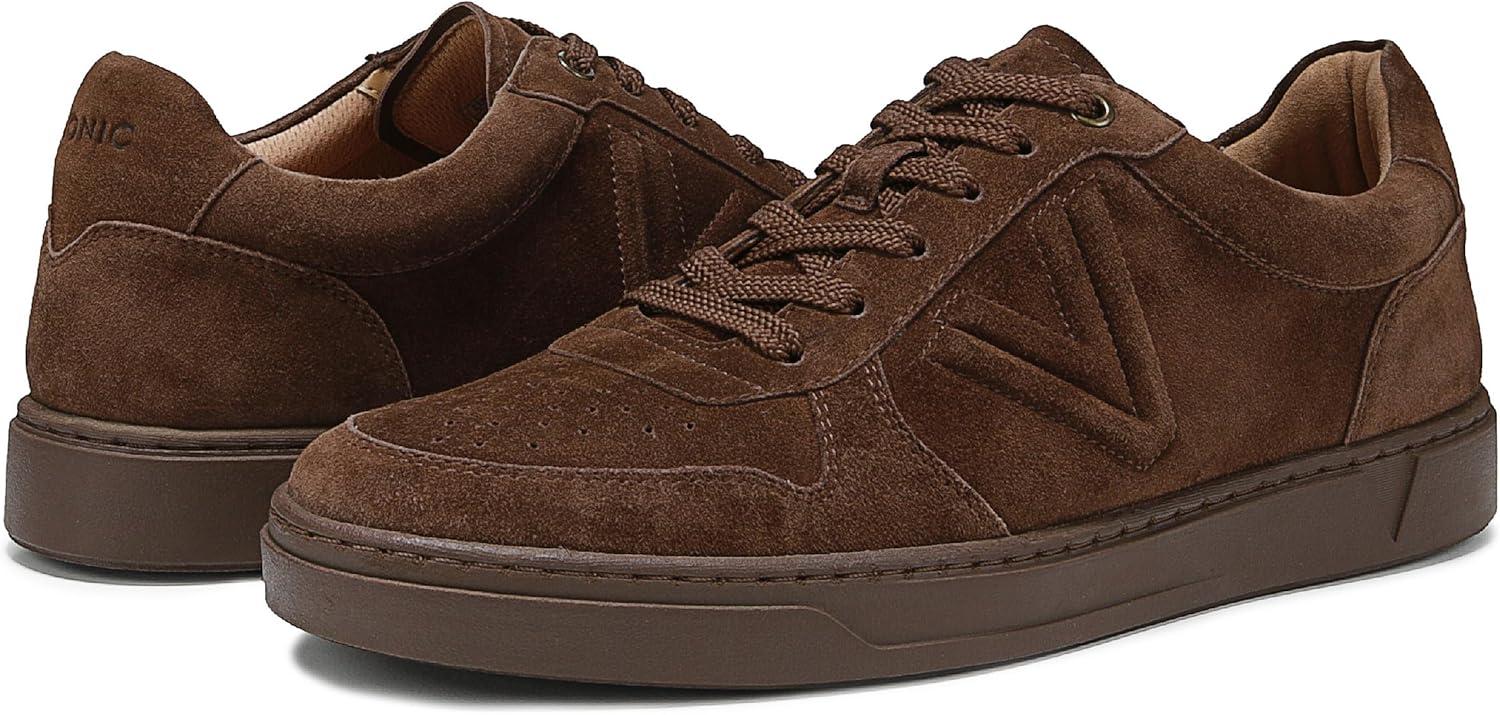 image:imageVionic Mens Lucas CourtDark Brown Suede