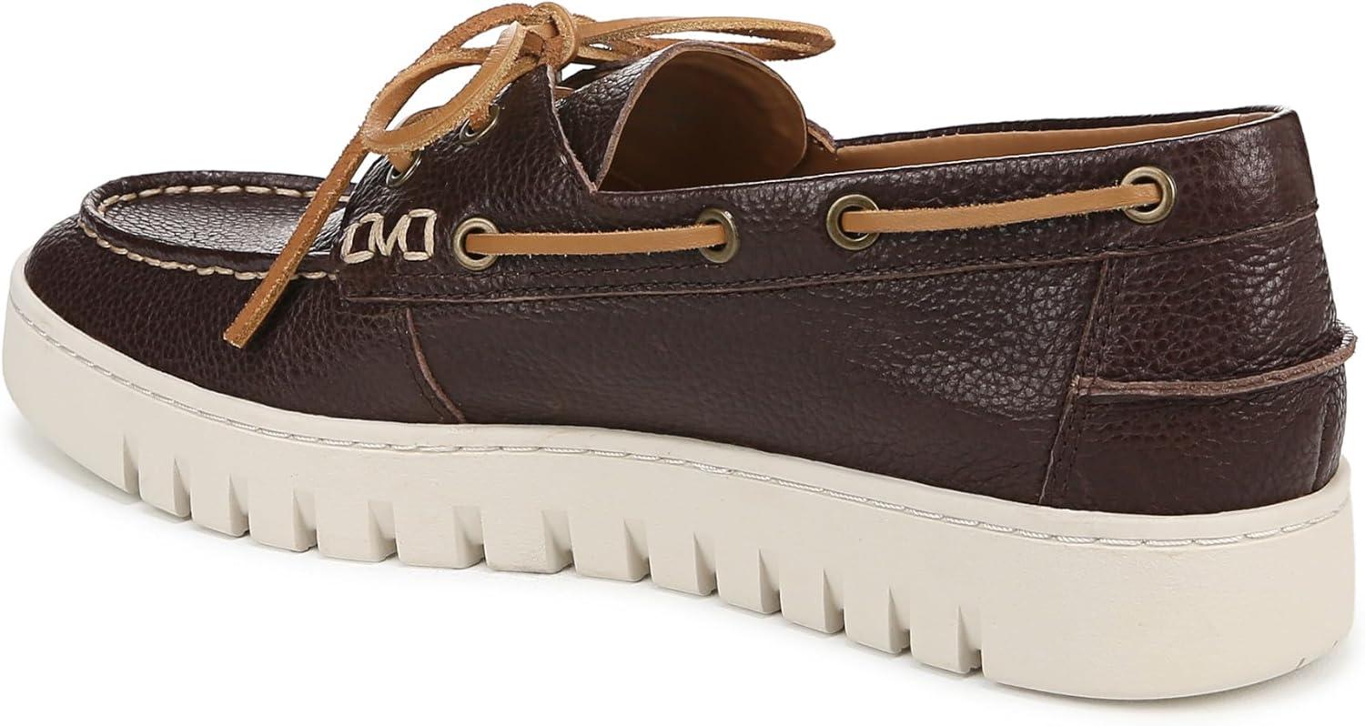 image:imageVionic Mens Uptown BoatChocolate Ganache Brown Leather