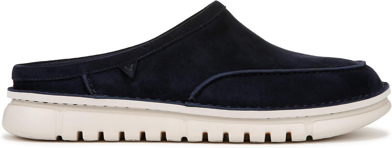 image:imageVionic Mens Uptown ClogNavy Blazer Waxed Suede