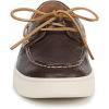 Vionic Men’s Uptown Boat(Chocolate Ganache Brown Leather)