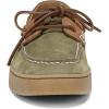 Vionic Men’s Uptown Boat(Olive Multi Nubucks Leather)