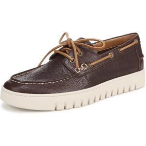 Vionic Men’s Uptown Boat(Chocolate Ganache Brown Leather)
