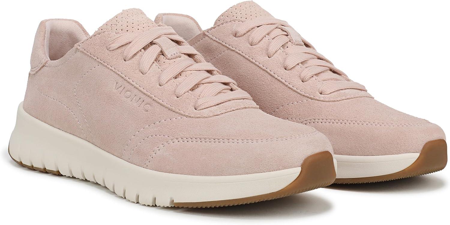 image:imageVionic Womens Uptown SneakerCameo Rose Pink Suede