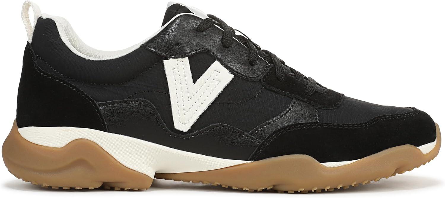 image:imageVionic Womens Walk Slim GlideBlack Leather and Suede