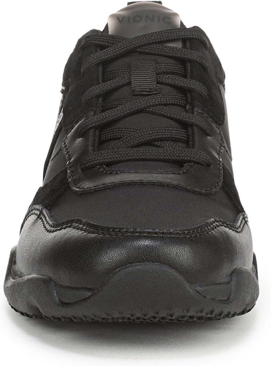 image:imageVionic Womens Walk Slim GlideBlack Nylon Leather